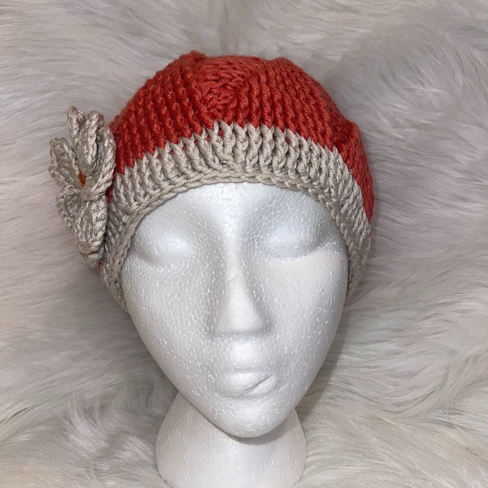 Handmade Maggie's Beanies - Flower Power